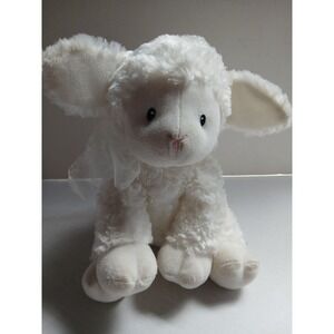 Baby Gund Little Blessings Lena Lamb Wind Up Musical 9" Soft Stuffed Plush